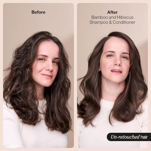 Suave Volumizing Shampoo and Conditioner Set, Bamboo & Hibiscus + Dry Shampoo for Women, Rosemary & Mint