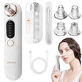 5-Speed ??Blackhead Remover Vacuum, Wireless Charging Nose Pore Extractor with 4 Removable Heads,Facial Vacuum Pore Cleaner,30-Second Keratin Softening, Hypoallergenic Deep Cleansing