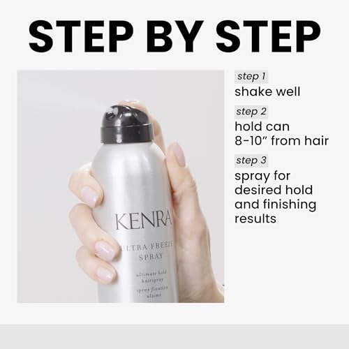 Ultra Freeze Spray 30 | Ultimate Hold Hairspray | Long-Lasting, Ultra-Firm Hold | Fast-Drying Formula | Provides Humidity Resistance | High Shine, Flake-Free Finish | All Hair Types