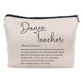 Ayxvt Dance Teacher Gifts: Makeup Bag, Cosmetic Bag, Christmas & Birthday Gifts For Women