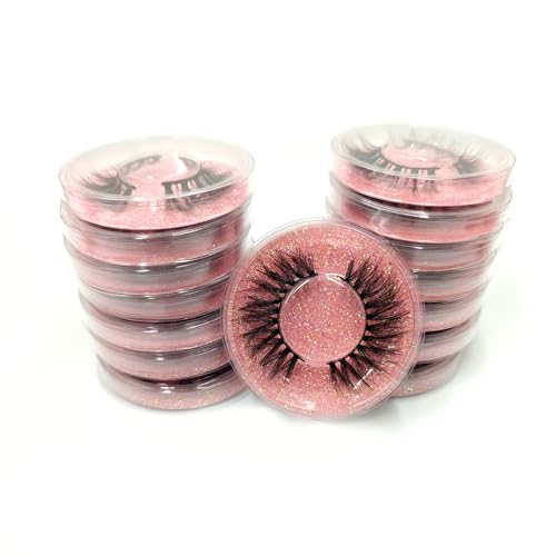Wholesale Fales Eyelashes, Mink Lashes Thick 5D Volume Natural Fake Lashes Pack(50 Pairs)
