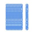 KISS 2-Way Nail Shaper 180 Medium / 240 Medium Fine F113N - Pack of 12