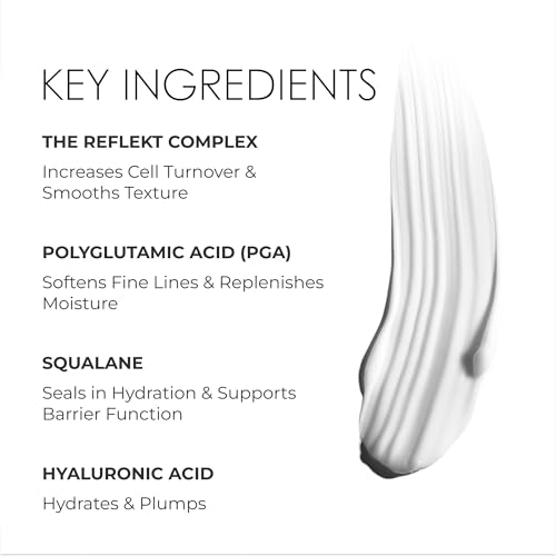 REFLEKT 3 ? Power Peptide Sculping Face Cream ? Polyglutamic Acid (PGA), Squalane & Hyaluronic Acid for Renewed, Smoother & Firm Skin. Clean, Vegan, Cruelty-Free, Fragrance & Paraben-Free Formula