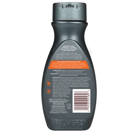 Palmer's Cocoa Butter Formula Men's 3-in-1 Fast Absorbing Face & Body Lotion, 8.5 oz. (Pack of 2)