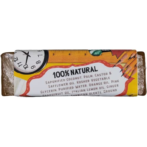 Filthy Teacher all natural glycerin BAR SOAP Orange Grapefruit Lemon Ginger by Filthy Farmgirl