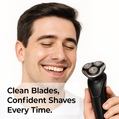 Shaver & Razor Blade Cleaner Concentrate ? Mix with 70% IPA ? Deep Cleans, Cleaning Solution Green Citrus, Compatible with Philips (5 fl. oz.)
