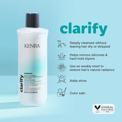 Clarify Shampoo | Deep Cleansing | Color-Safe | Removes Dulling Deposits & Product Build Up