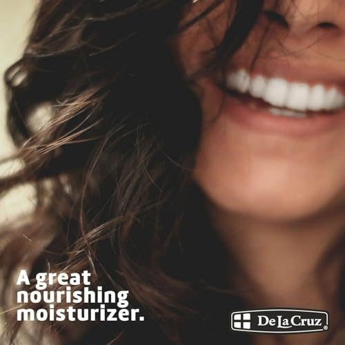 De La Cruz Pure Olive Oil - Natural Expeller Pressed Olive Oil for Hair and Skin - Lightweight Body Oil for Dry Skin 8 Fl Oz