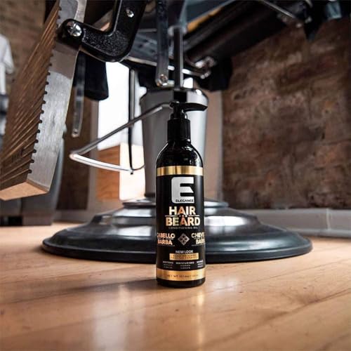 E Elegance Hair & Beard Conditioning Oil - Highly Moisturizing And Lightweight Beard Conditioner For Men, Great Smell, 3.38 Oz