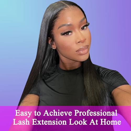 DAODER Natural Lash Clusters Kit with Bottom Lashes 40D Wispy Lash Extensions Kit Fluff Eyelash Extension Kit with Lash Remover 300pcs(40D+Bottom Lash Clusters Kit)