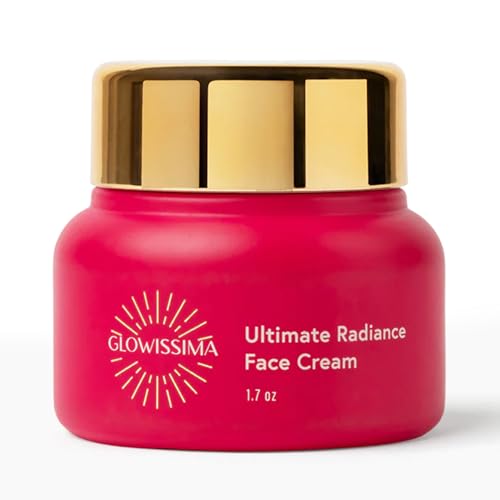 GLOWISSIMA Ultimate Radiance Face Cream ? Nourishing Moisturizer, Smooths Fine Lines, Evens Tone, Firms, Fragrance-Free Clean Beauty.