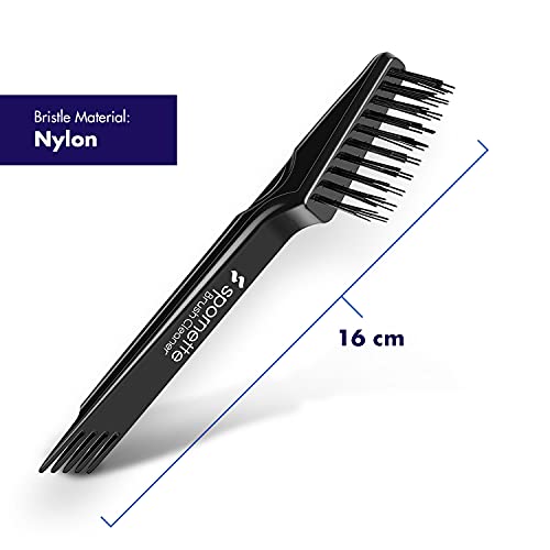 Spornette Little Wonder Teasing Comb Bundle with Hair Brush Cleaner