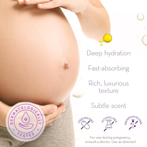 Cicatricure Cica Oil for Stretch Marks & Scars, Visible Results in 4 Weeks, Pregnancy Must-Haves Body Oil with Vitamin E, Stretch Mark Oil, Scar Treatment with Botanical Ingredients, 6.7 fl oz -3 Pack