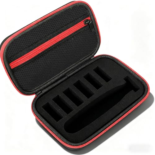 INVODA Hard Case for One Blade Trimmer ? Compatible with QP2724/90 QP2834/70 QP2630/72 QP2520, Protective Travel Storage for Electric Shaver Fits Charger & Blades (Case Only)