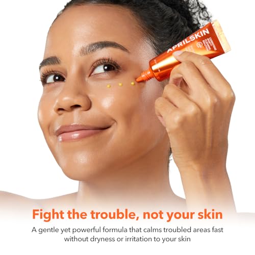 APRILSKIN Carrotene IPMP¢â Clearing Solution || Quickly soothes troubled areas and helps clear blemishes | Formulated with BHA, AHA, Niacinamide & Zinc Oxide | Vegan, Cruelty-Free (0.67fl.oz.)