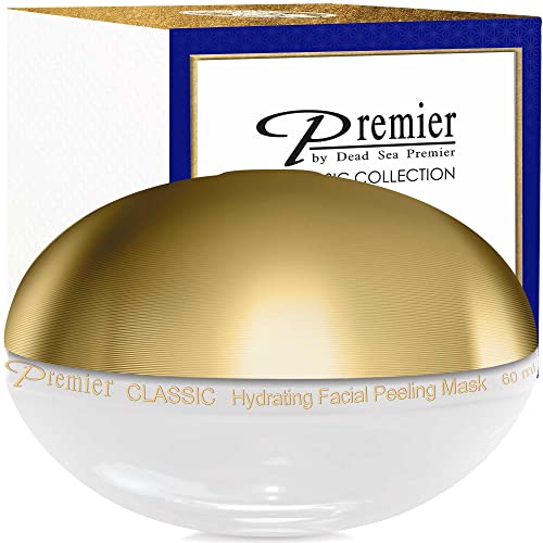 Premier Dead Sea Refining Facial Peeling Gel ? Soft & Gentle Face Scrub, Classic Collection, Exfoliating Mask, 2.04 fl oz