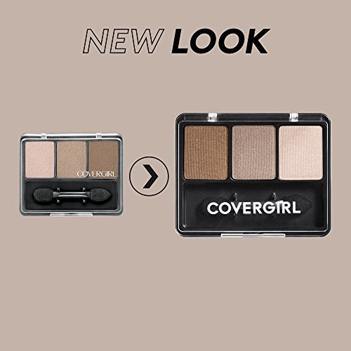 COVERGIRL - Eye Enhancers 3-Kit Eyeshadow, silky, sheer formula, double ended applicator, 100% Cruelty-free
