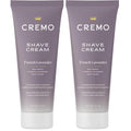 Cremo French Lavender Moisturizing Shave Cream, Astonishingly Superior Ultra-Slick Shaving Cream for Women Fights Nicks, Cuts and Razor Burn, 6 Fl Oz (Pack of 2)