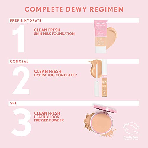 COVERGIRL Clean Fresh Hydrating Concealer, Fair Light, 0.23 Fl Oz (Pack of 2)