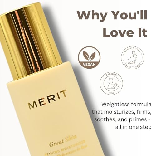Merit Great Skin Priming And Firming Moisturizer With Peptides And Hyaluronic Acid