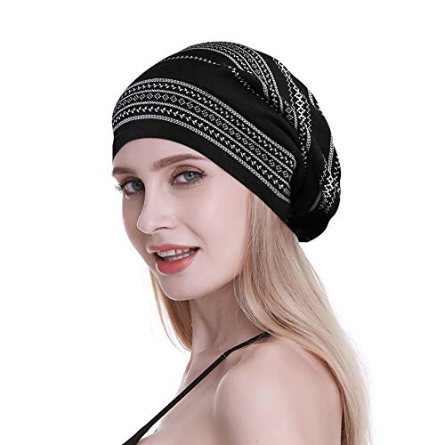 FocusCare Satin Bonnet for Women with Curly Hair