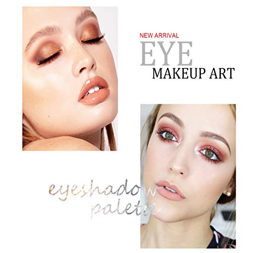 120 Nude Eyeshadow Palette, Beauty Makeup Palette Multicolor Combinable Highly Pigmented Warm Color Cosmetic Sweatproof Matte Pearl Shimmer Makeup Shadow Palette Professional for Women #4