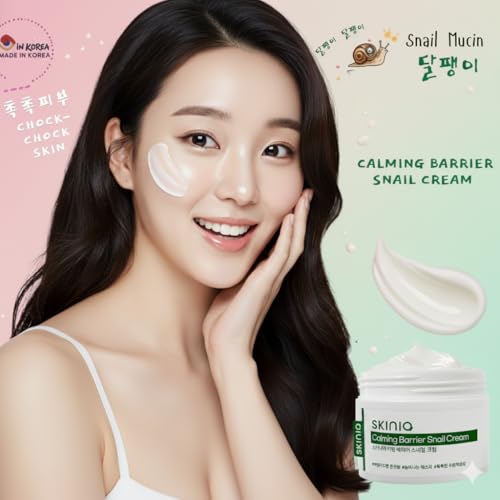 Calming Barrier Snail Cream 92%.This moisturizing formula helps nourish and rejuvenate your skin while supporting natural barrier function. Contains 92% of snail mucus filtrate.