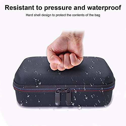 LinMei Hard Travel Case Compatible with Philips Norelco Multigroom Series 3000 5000 7000 MG3750 MG5750/49 MG7750/49 Men's Electric Shaver and Attachments Razor Storage Bag Organizer