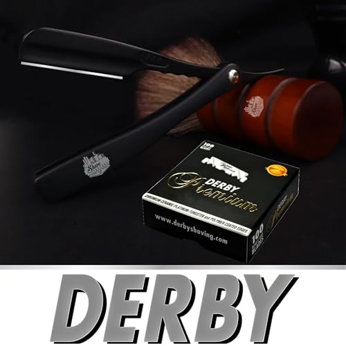 Derby Premium Single Edge Razor Blades for straight razor (300)
