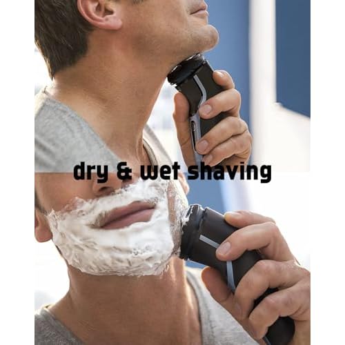 Sweetlf Replacement Blades for SweetLF Electric Shaver SWS7105 SWS7105BK, 6 Pack Electric Razor Blades, 2 Cleaning Brush