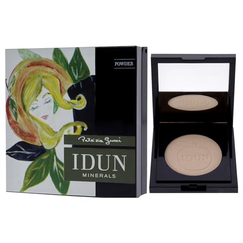 Mattifying Mineral Powder - 521 Tuva by Idun Minerals for Women - 0.12 oz Powder