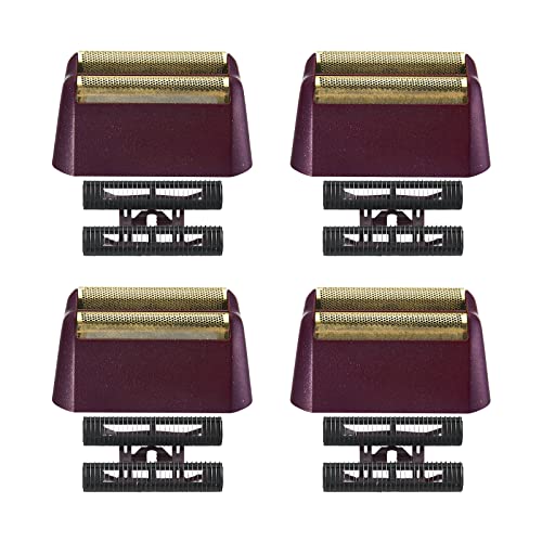 Beard Folding Wooden Comb and 4 Pack Beard Oil for Men - By Striking Vikings