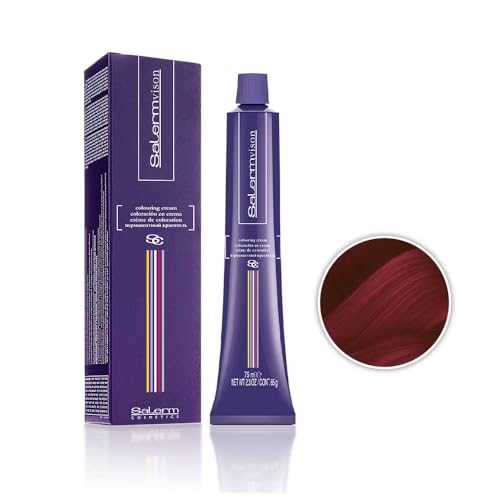 Salermvison Hair Coloring Cream #FC6 Red, 2.3 Ounce