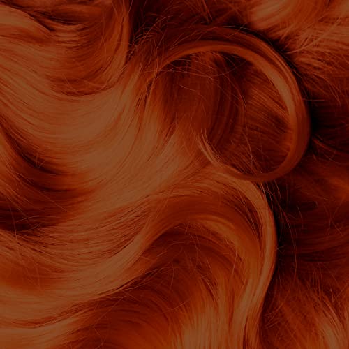 MANIC PANIC Tiger's Eye Hair Dye - Supernatural - Semi Permanent Rich Copper Toned Ginger Hair Color with Red Undertones For Women And Men - Vegan, PPD & Ammonia Free - For Coloring Hair (4oz)