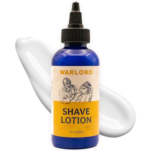 Warlord Shave Lotion ? Silky Smooth Razor Glide, Whisker Softening for a Closer Shave, Transparent No-Foam Formula for Precision, Southern Tobacco Scent, Men¡¯s Shaving Cream Alternative, 4oz