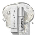 Thammachad Lip Oil - Korean-Inspired Non-Sticky Clear Gloss with 8 Oils (Marula, Moringa, Squalane) for Dry Chapped Lips - Handmade Small Batch USA