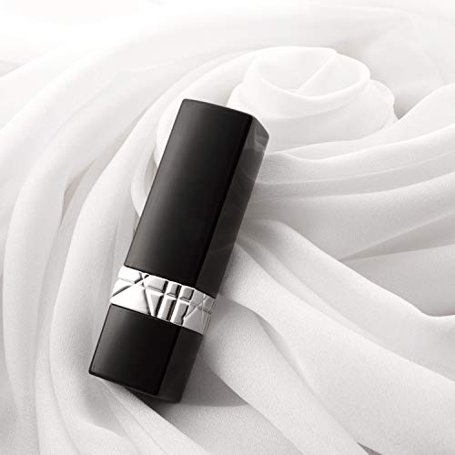 Allwon 10Pcs Black Empty Lipstick Tubes DIY Lip Balm Container (Rectangle Tube)
