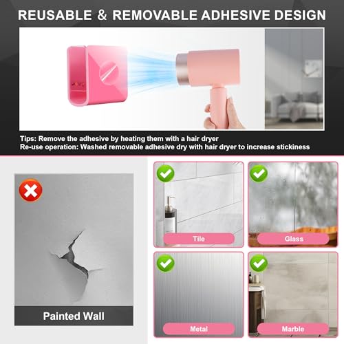 Car Chapstick Holder, Acrylic Pink Car Chap Upright Lip Balm Holder, Work Computer Side Lipstick Organizer Case Accessories Mount for Women Auto Vehicle SUV 2 Dividers