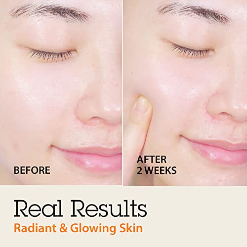 Blithe Tightening & Glowing Face Serum Bundle Set for Mature Skin, Anti Aging Korean Skincare & Selfcare Gifts for Firming Skin & Boosting Glow Radiance (Tundra Chaga, Gold Apricot)