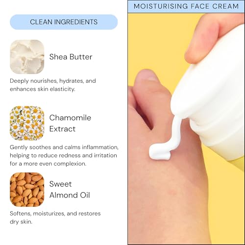 Face Cream Set, All-Day Hydration, Moisturising Day Cream and Light Night Moisturiser, 50ml Each (All Day Face Cream Duo)