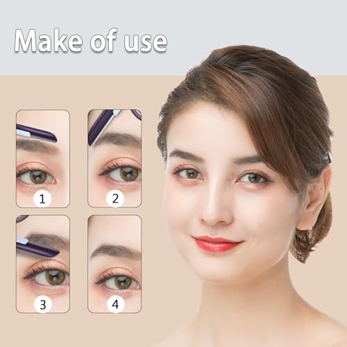 Dermaplaning Facial Razor Tool for Women and Men, Eyebrow Shaping, Hair Removal, Womens Face Shaver Remover (1 Pack)