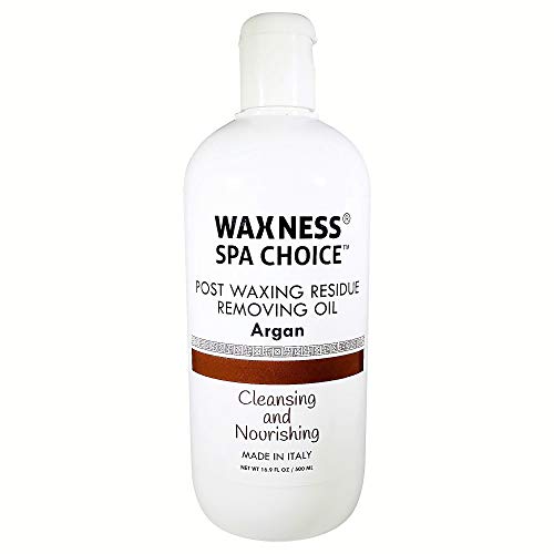 Waxness Spa Choice Pre Post Waxing Lotion Aloe Vera and Argan Oil 2 X 16.9 fl oz / 500 ml