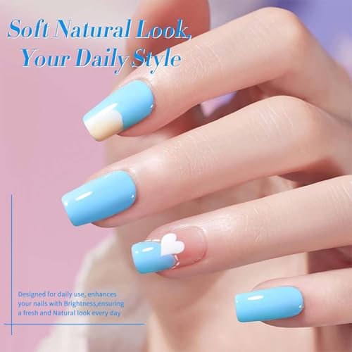 JR 9pcs 15ml Spring Gel Nail Polish Set Macaron Color Light Red Pink Nude Gel Polish Kit UV LED Soak Off Polish Home DIY Gel Polish Set