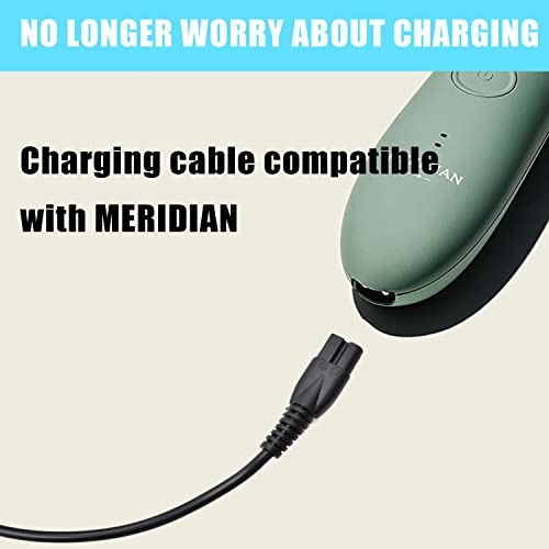 Charger Cable Compatible with Meridian Grooming Electric Shaver Trimmer Replacement Charging Cable Power Cord Supply Adapter