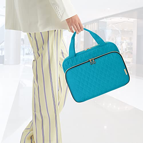 Teamoy Travel Storage Bag Compatible with Airwrap Complete Styler and Attachments, Portable Travel Case for Airwrap Styler and Accessories, Teal