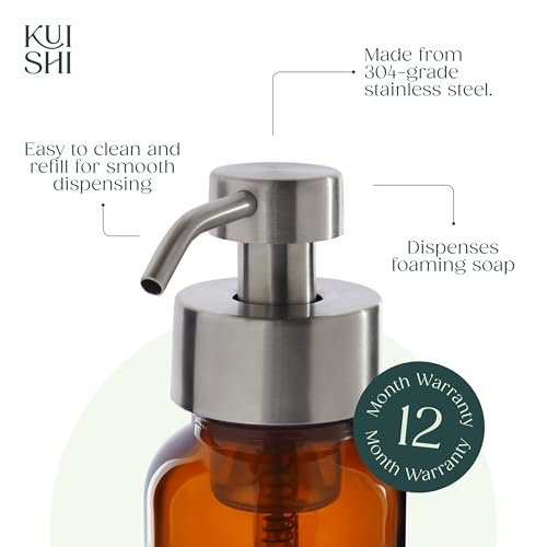Foaming Dispenser Parent (Silver, 18oz)