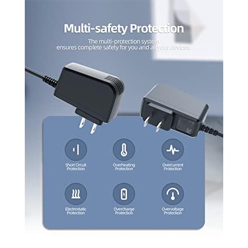 Charger Replacement for Wahl Trimmer 9888L, 5622, WNT-9, WNT-8, 9854L, 9918D, 5623, 79608, 4.2V Charger Cord for ZD5F042060US, S003HU0420060 Shaver Razor Beard Clipper