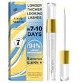 Lash Serum for Eyelash Growth, Peptide Infused Formula - Visible Results in 7 Days Rapid Eyelash Growth Serum to Boost Longer Fuller and Thicker Looking Lashes for Sensitive Eyes (3 mL)