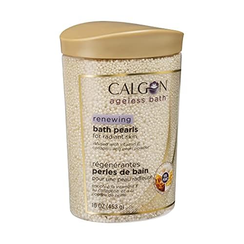 Calgon Ageless Bath Series Renewing Pearls, 16 oz. (Pack of 4)