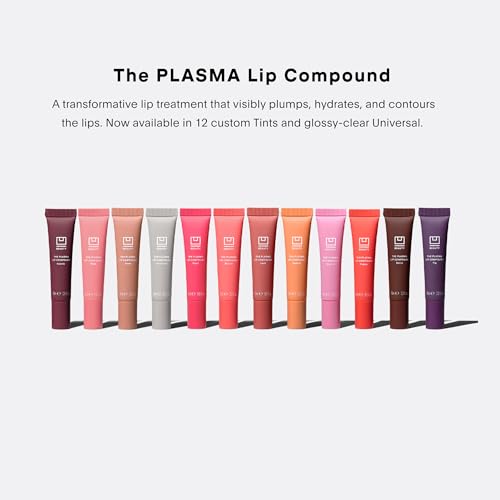 U Beauty The PLASMA Tinted Lip Compound - Anti-Aging & Anti-Wrinkle Lip Gloss, Hyaluronic Acid, Shea Butter & Peptides for Hydration & Plumping, Sable - 15 mL